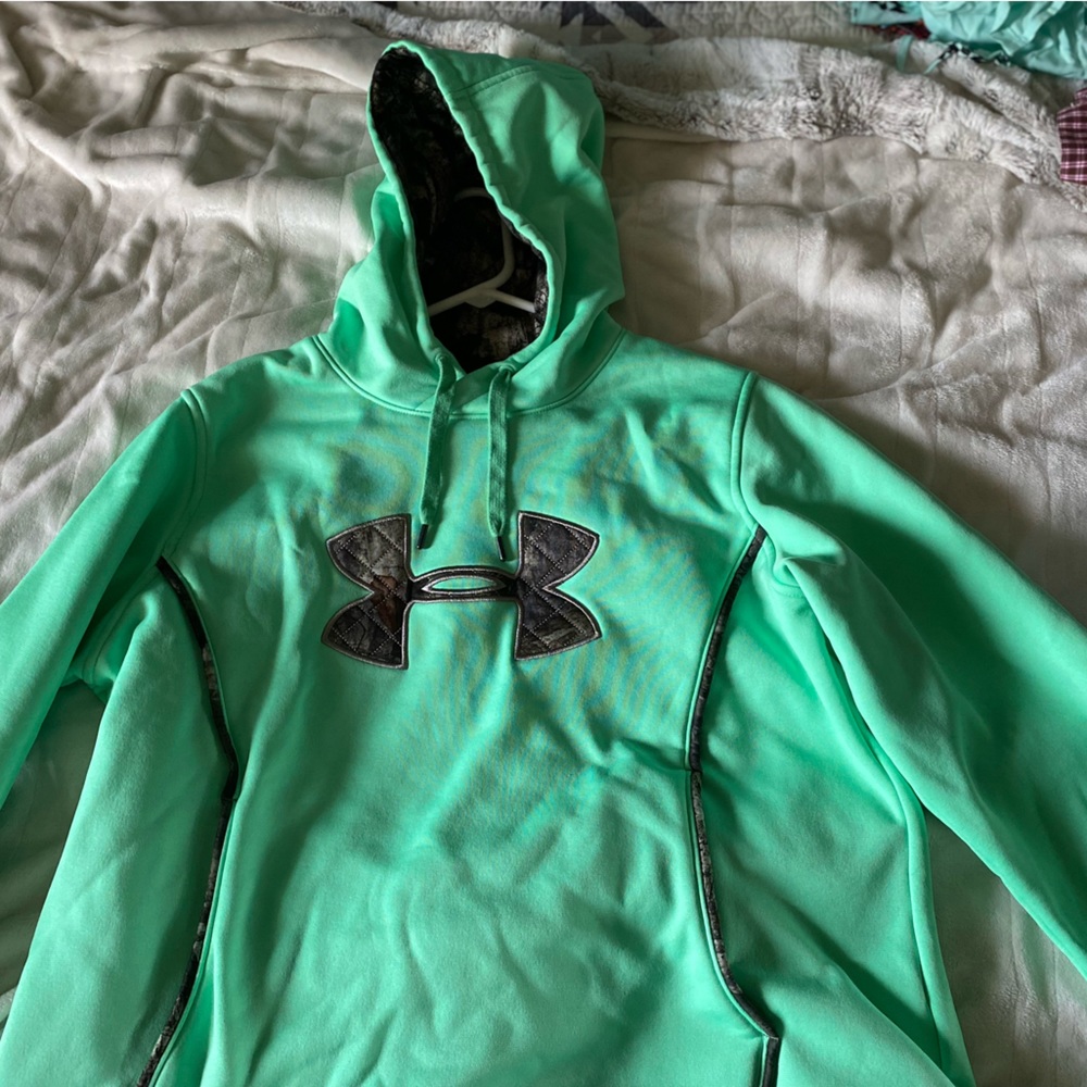 Under Armour Missy Oak Teal Sweatshirt